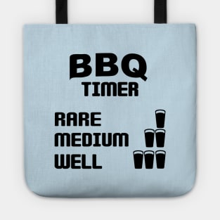 bbq time with beers Tote