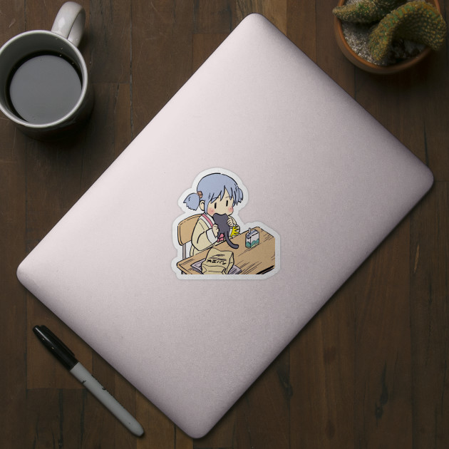 Doodle Sakamoto (sticker) : r/Nichijou