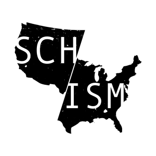 schism in the united states of america T-Shirt