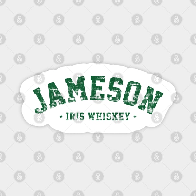 jameson irish whiskey Magnet by jhonybrothers_cloth.ltd