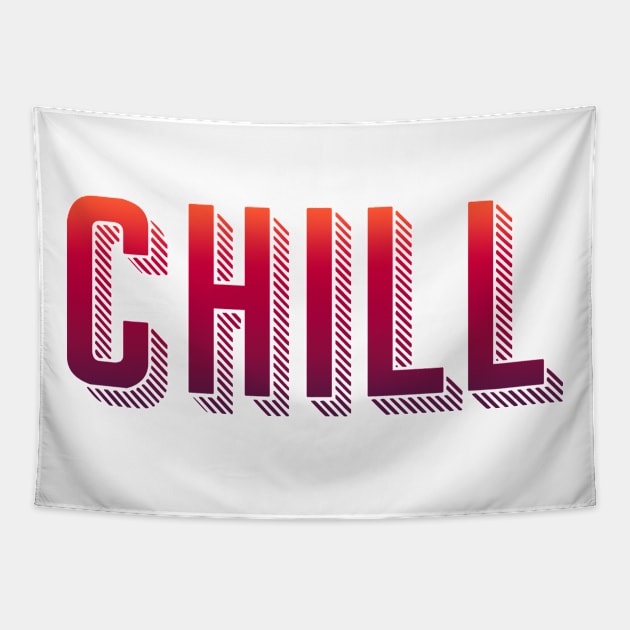 CHILL Tapestry by origin illustrations