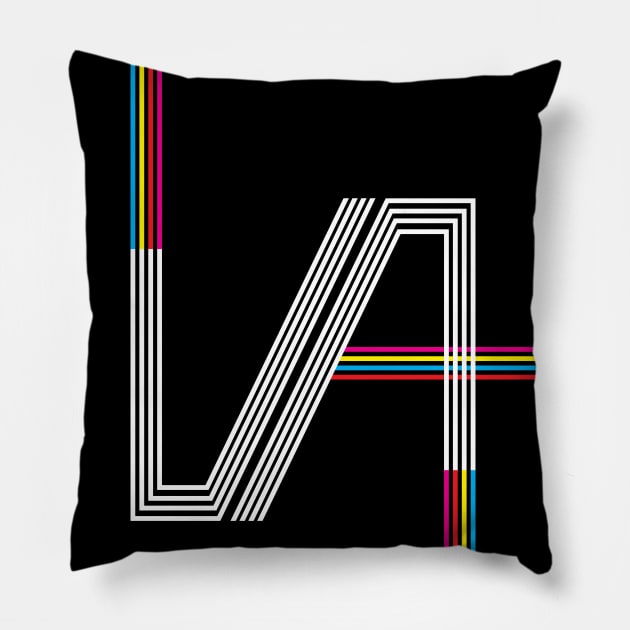 Eighties Vinyl Addict Pillow by modernistdesign