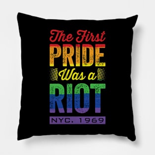 The First Pride Was a Riot Pillow