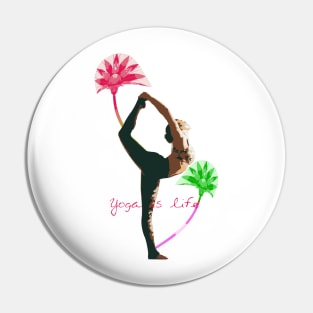 yoga lover Pin