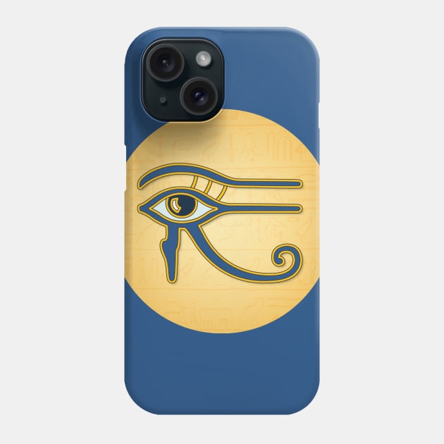 Ancient Egypt Eye Phone Case by The History of Egypt Podcast