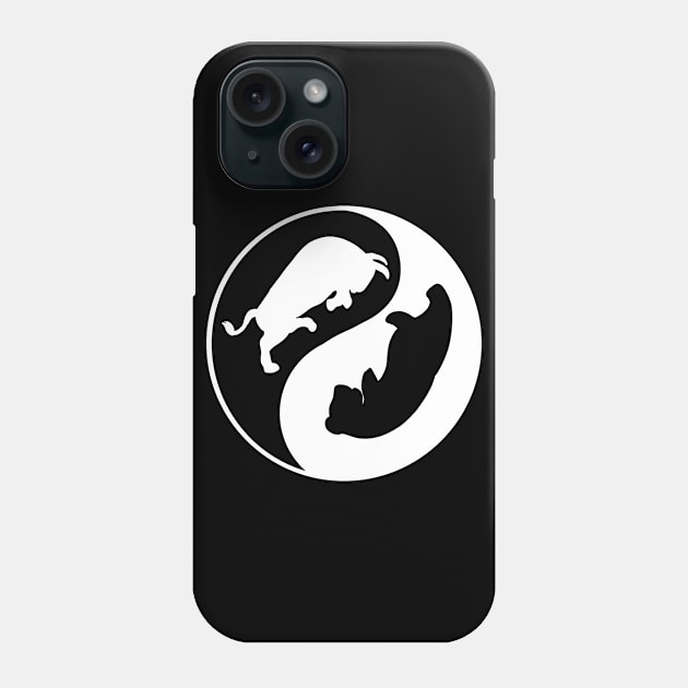 Yin Yang Enjoy Capitalism Stock Market Trader USA Phone Case by amango