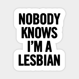 Nobody Knows I'm A Lesbian Magnet