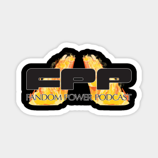 FANDe Lorean Podcast Company (Fire) Magnet