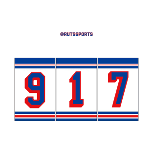 Rep Your Area Code (NYR 917) T-Shirt