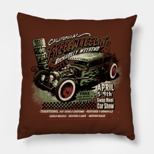 California Rat-Rod Pillow