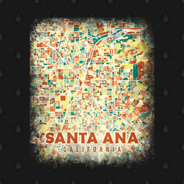 Santa Ana US map by SerenityByAlex