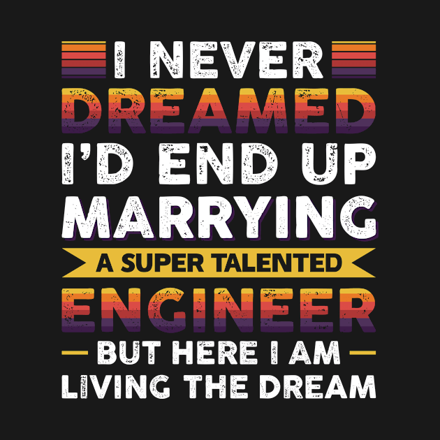 Marrying a super talented engineer by Arish Van Designs