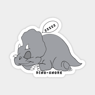 Dino-Snore Magnet