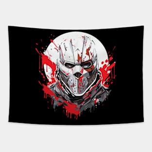 Scary Mask Tapestry