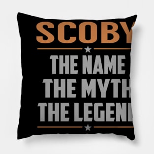 SCOBY The Name The Myth The Legend Pillow