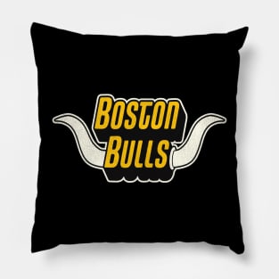 Defunct Boston Bulls Football Team Pillow