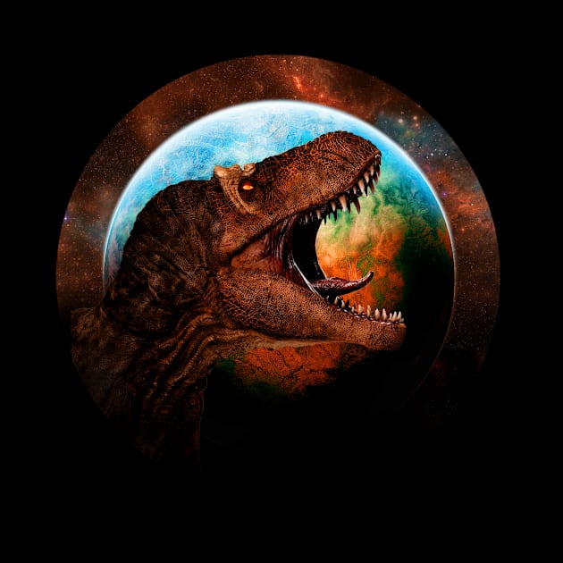 Tyrannosaurus Moon by Viergacht