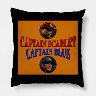 Captain Scarlet & Captain Blue Pillow