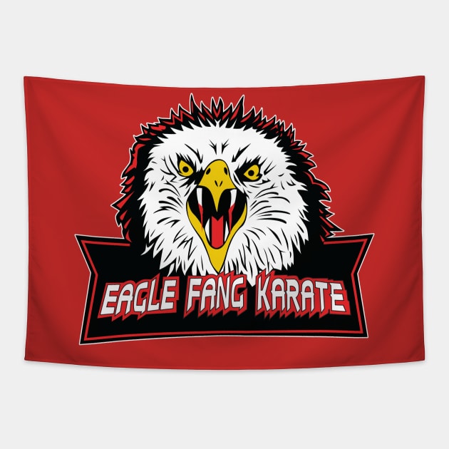 Eagle Fang Karate - Cobra Kai Tapestry by wookiemike