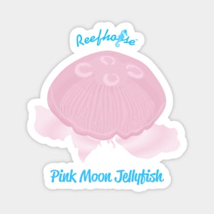 Pink Moon Jellyfish Magnet