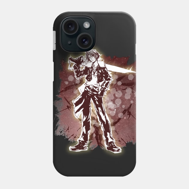 Final Fantasy VIII- Squall Leonhart Phone Case by dankdesigns