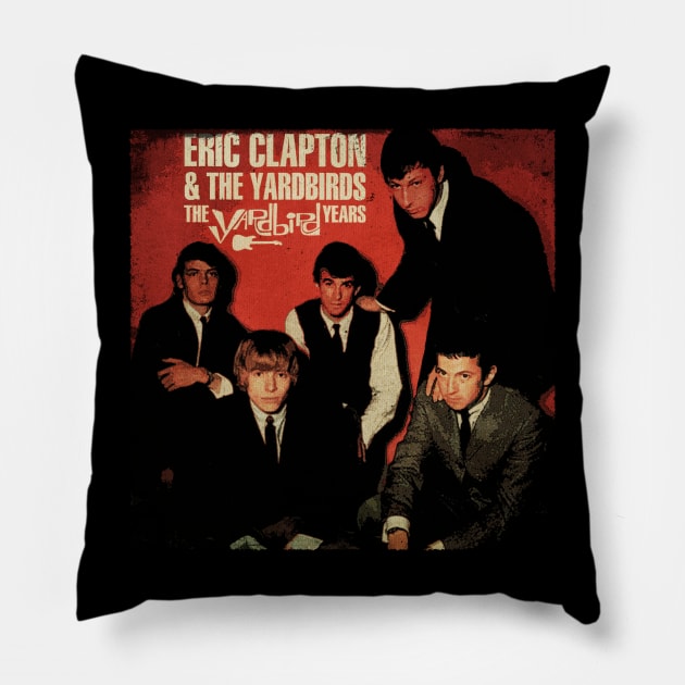 Yardbirds Revolution Commemorate the Evolution of Rock Music and the Band's Impactful Genre Fusion on a Tee Pillow by Irwin Bradtke