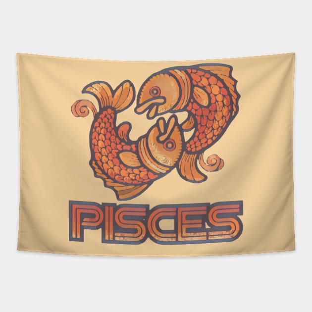 Pisces Tapestry by TeeLabs