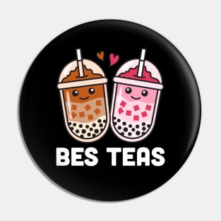 Bes Teas Besties Cute Kawaii Pin