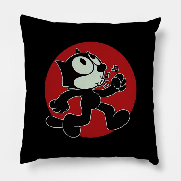 Felix The Cat Pillow by mart07