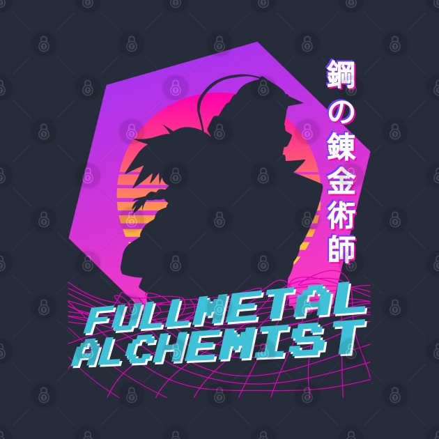 Fullmetal Alchemist - Vaporwave by The Artz