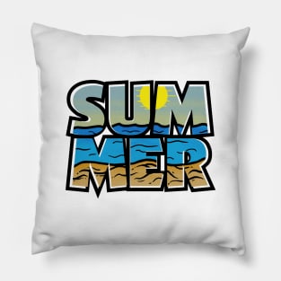 Summer Sunset Pillow