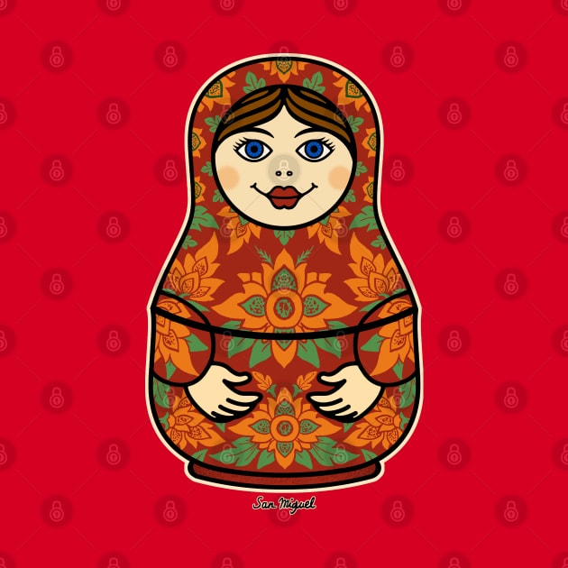 MATRYOSHKA DOLL WOMAN by San Miguel by boozecruisecrew