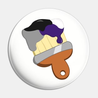 Paintbrush Pride Pin