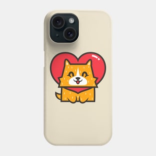 DOG HEART Phone Case