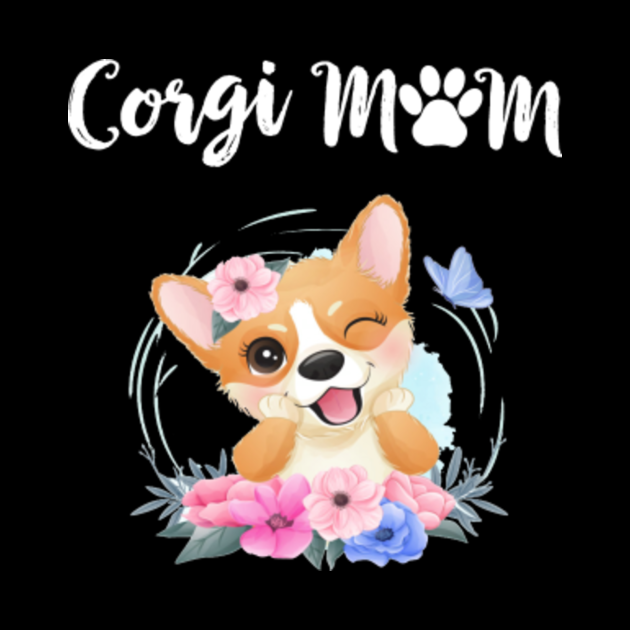 Download Corgi Mom (222) - Corgi - Máscara | TeePublic MX