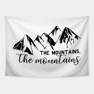 the mountains, the mountains williams college Tapestry