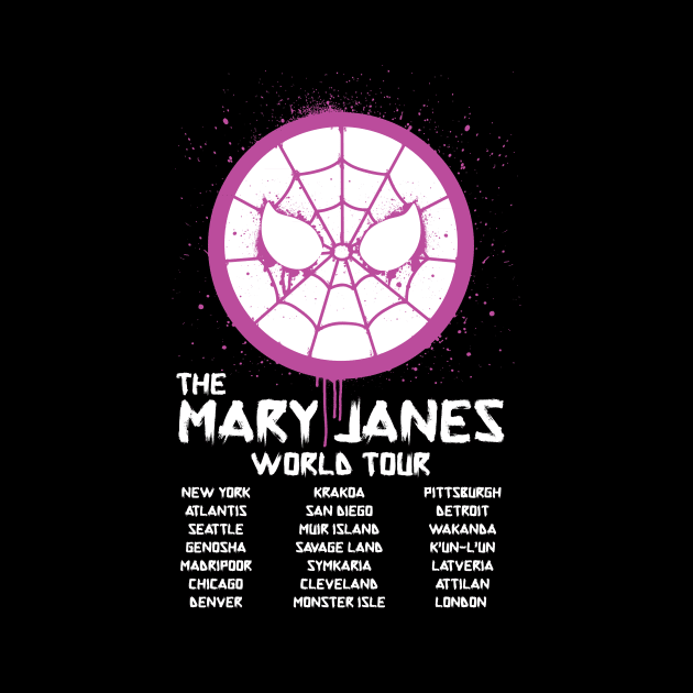 The Mary Janes World Tour by kentcribbs