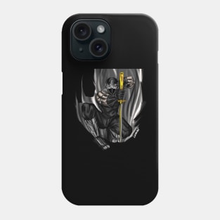 ninja powered shinobi ecopop ryu hayabusa art Phone Case