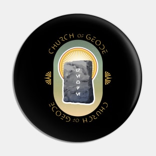 Church of Geode Pin