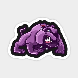 BULLDOG: Running Bulldog Gift Magnet