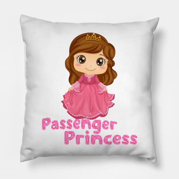 passenger princess Pillow by Owiietheone