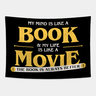 The Book is Always Better Tapestry