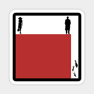 Red fall Magnet