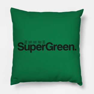 Super Green Pillow