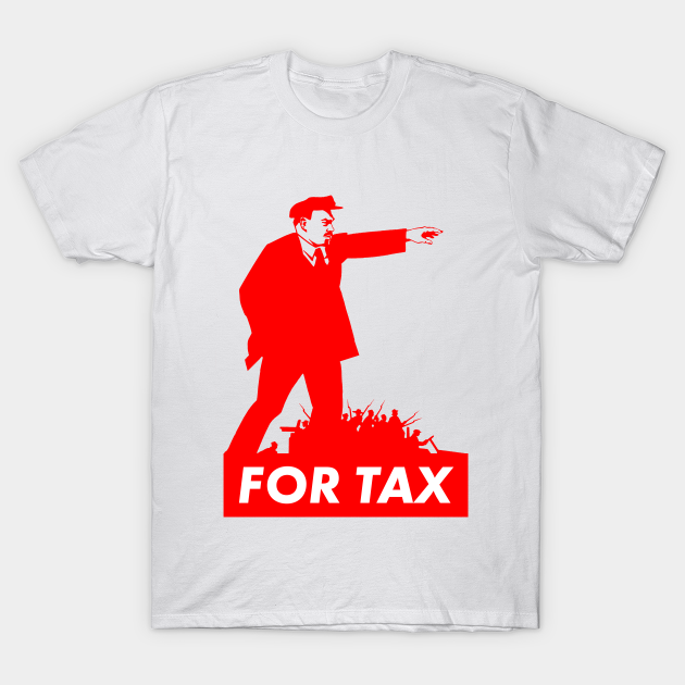 Discover Humorous Tax Illustration - Taxes - T-Shirt