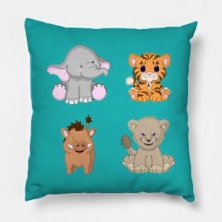 Animal Buddies Pillow