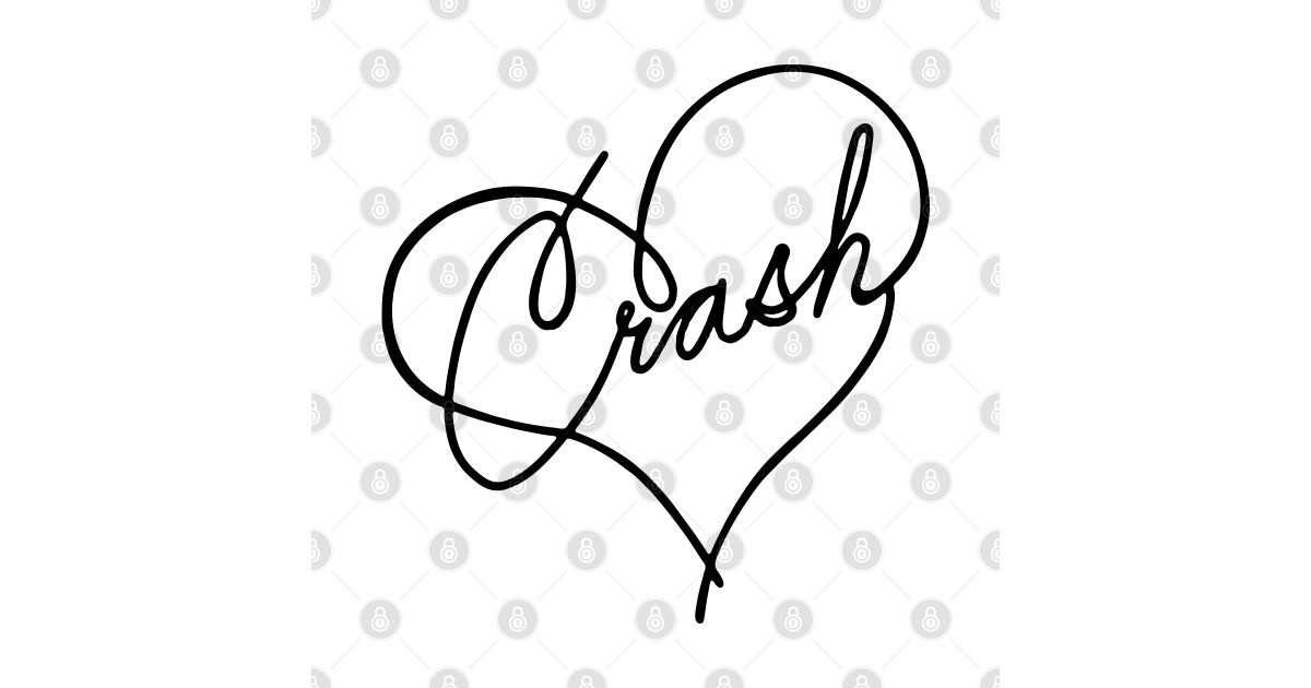 Crash Love Crash Love Pillow TeePublic