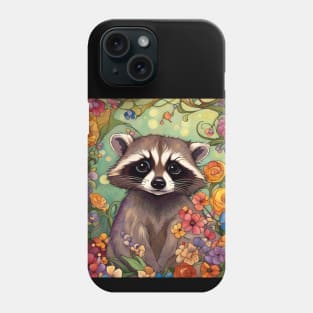 Baby Raccoon Feeling Sad Phone Case