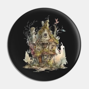 Goblincore house creepy cute house Pin