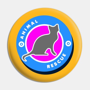 Animal Rescue Pin